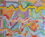 © Kourosh Bahar | convoy, 2021-2022, oil/canvas, 16x20