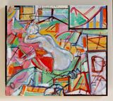 KBahar2023-2012 - muse ii - oil wood - 11x12h x h - 1.3 LB = IMG 1654~Rt~Exy~Cp1 @5700K= © 2023 Kourosh Bahar