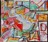 KBahar2023-2012 - muse ii - oil wood - 11x12h x h - 1.3 LB = IMG 1654~Rt~Exy~Cp2 @5700K= © 2023 Kourosh Bahar