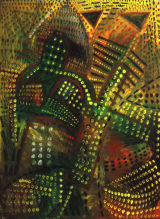 © Kourosh Bahar | sentinel, 2001, oil/canvas, 48x36