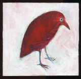 © Kourosh Bahar | Mescaline, 2002, acrylic+pencil+paper / wood, 7 x 7.25"