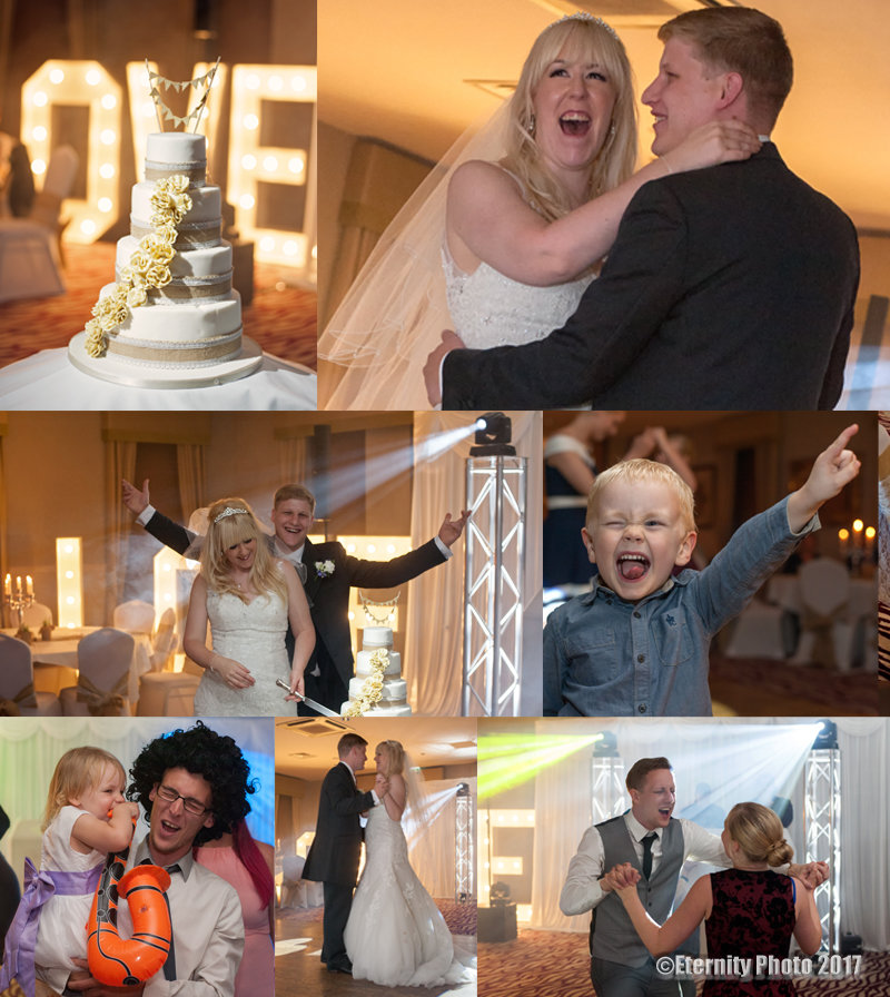 Evening Wedding Reception _ Bagden Hall Hotel
