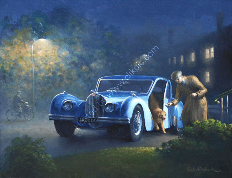KWA85 BUGATTI T57 "We;re home"
