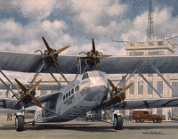 HANDLEY PAGE HP.42, Croydon scene.