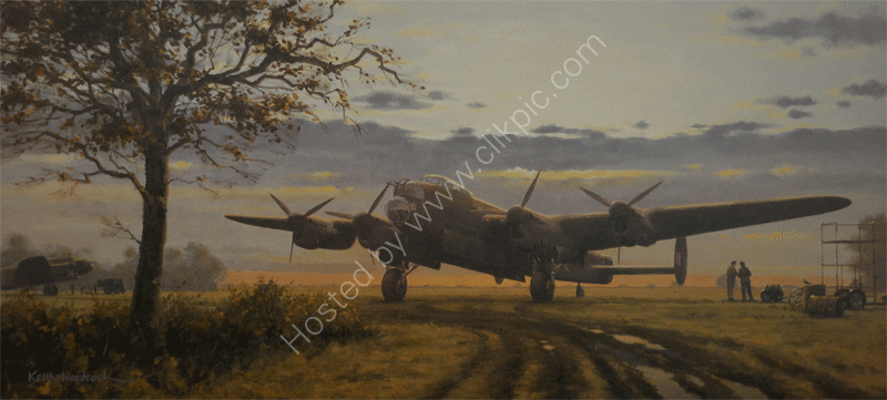 AVRO LANCASTER. The night awaits.