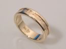 Textured Band in 14K Gold