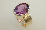 Amethyst Ring in Silver