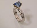Sapphire Ring with Prong Setting