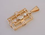 Gold & Diamond Pendant