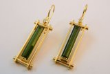 Green Tourmaline Earrings