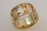 Sapphire & Diamond Band