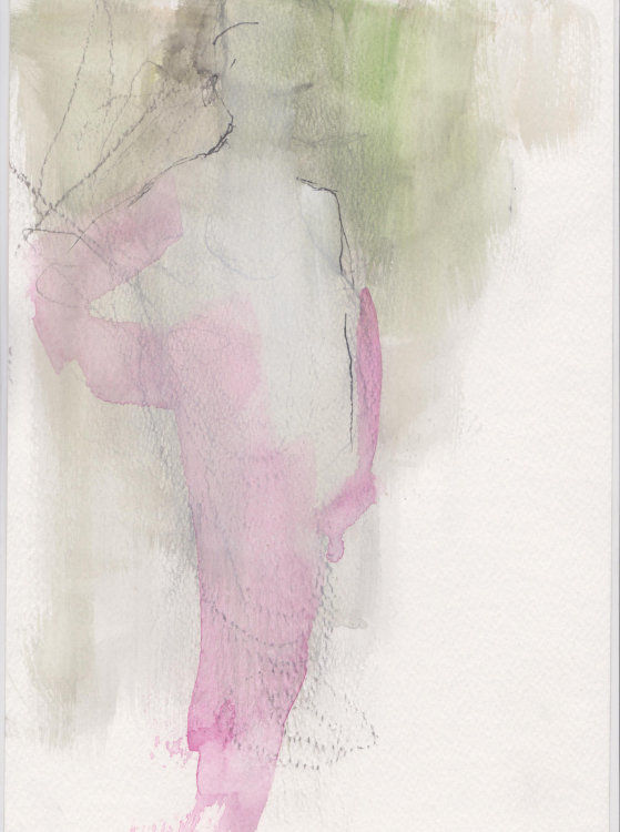 Pink and green