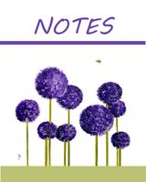 Alliums Notebook A4