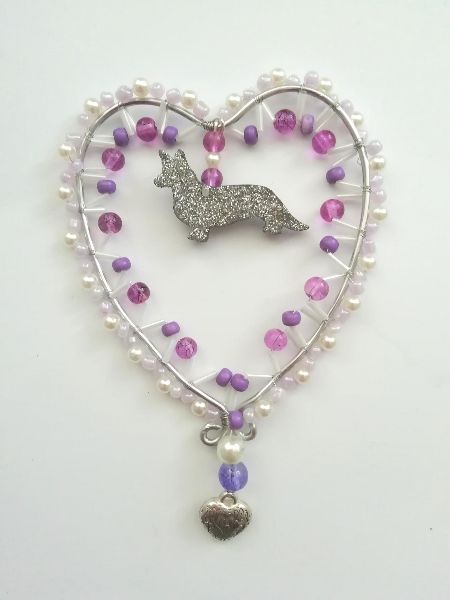 Purple Heart Corgi