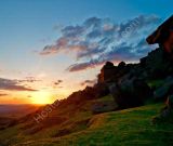 Mill stones-sunset