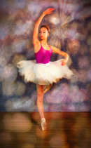 Ballerine en pointe