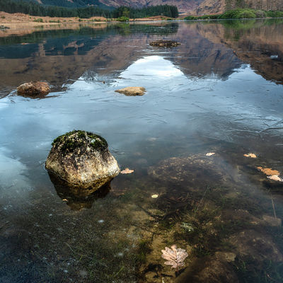 Frozen Lochan Urr, Glen Etive
