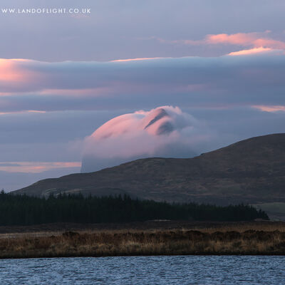 Lochan An Ais & Cul Beag in winter