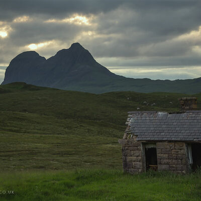 Late summer landscape near Elphin