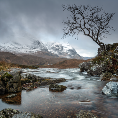 River Coe & Three Sisters of Glen Coe