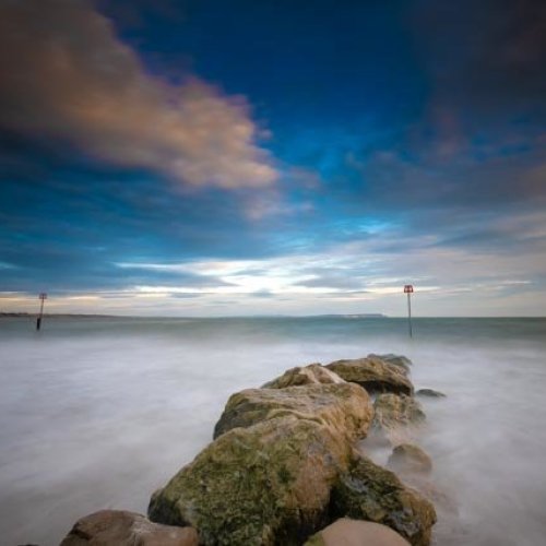 Mudeford Beach Winter