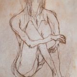 Woman series. Copper plate etching 2 SOLD