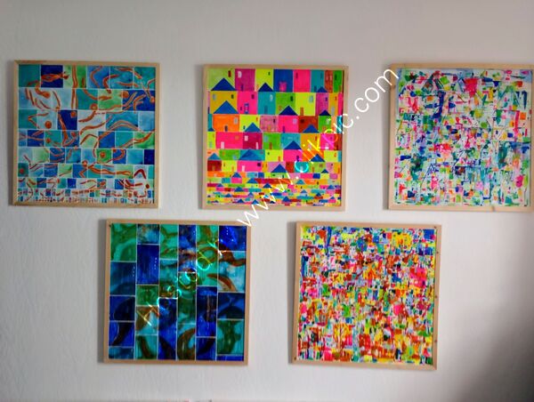 Preview of some work on show at Isle of Bute studio trail next weekend 19th and 20th July