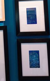 'Into the Deep'. Two of six works at the HunterSaville gallery, Isle of Cumbrae. Part of the Three Islands exhibition