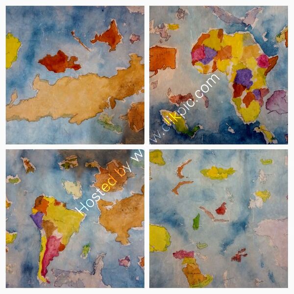 Disconnected World. Shifting Countries and Continents