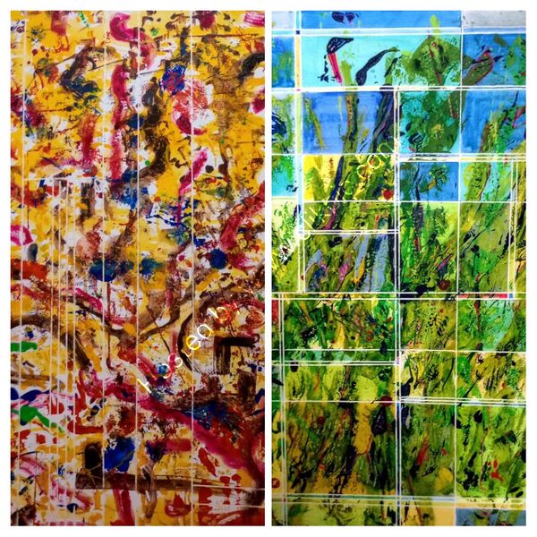 Diptych. Let Joy be Unconfined. Irrepressible Nature.