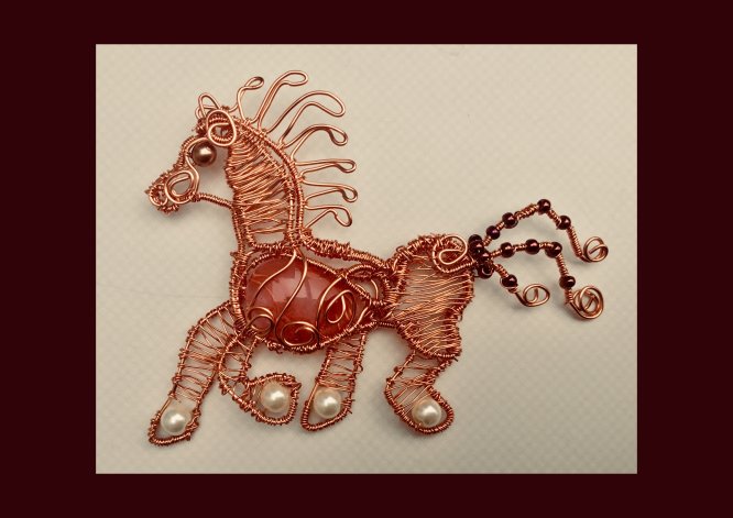 RUNNING HORSE