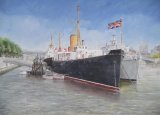 HMS Chrysanthemum – River Thames: 15” x 19”