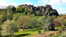 Princes Street Gardens and Castle