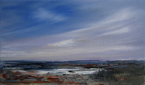 Clearing to blue