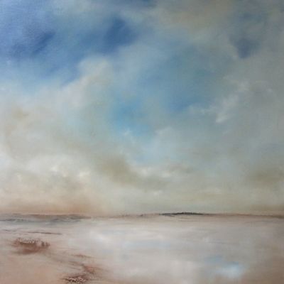 low tide, shining sands