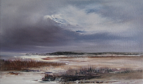 Winter beach
