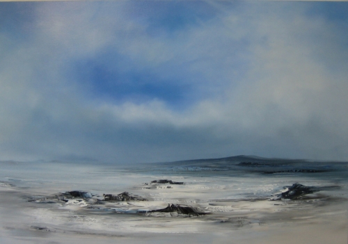 Blue northern light