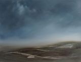 Dark divided hill