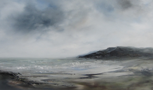 Dark headland, cool light