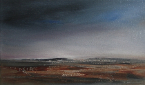 Dark skies, sandbanks