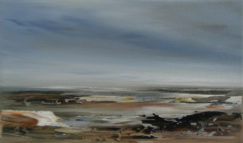 Estuary, cool haze