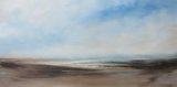 Low tide, quiet beach