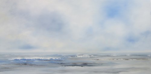 Sea's edge, soft light