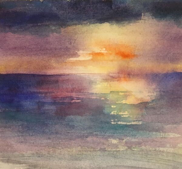 Sun Setting