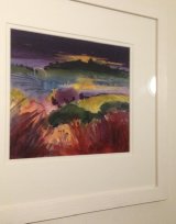 A walk at Sunset FRAMED