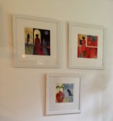 Three Framed Works
