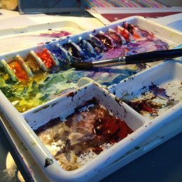 My watercolour palette