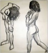 'Alexia' - graphite & wash