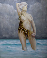 'Aphrodite' - Oil on canvas - 51 x 41cm