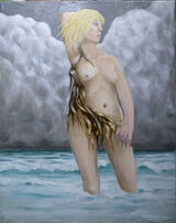 'Aphrodite' - Oil on canvas - 51 x 41cm